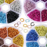 6mm Rainbow Jump Ring Set DIY Necklace Jewelry Making