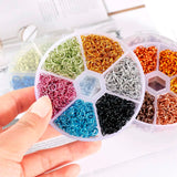 6mm Rainbow Jump Ring Set DIY Necklace Jewelry Making