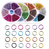 6mm Rainbow Jump Ring Set DIY Necklace Jewelry Making