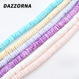 6mm Natural Shell Beads Charms Spacer Beads Jewelry Making DIY