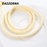 6mm Natural Shell Beads Charms Spacer Beads Jewelry Making DIY