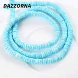 6mm Natural Shell Beads Charms Spacer Beads Jewelry Making DIY