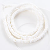 6mm Natural Shell Beads Charms Spacer Beads Jewelry Making DIY