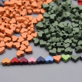 6mm Red Love Heart Beads for Jewelry Making DIY Bracelet Necklace