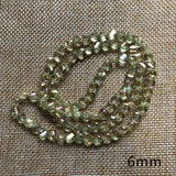6mm DIY Rondelle Austria Crystal Glass Beads for Jewelry Making