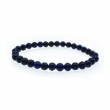6mm Lapis Lazuli Beaded Bracelet for Women Men