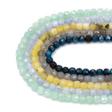 6mm Cube Quartz Beads, Gemstone Beads, 15 Inch Strands