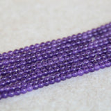 6mm Alexandrite Natural Amethyst Stone Round Beads 15-inch DIY Jewelry Making