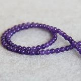 6mm Alexandrite Natural Amethyst Stone Round Beads 15-inch DIY Jewelry Making