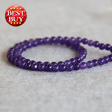 6mm Alexandrite Natural Amethyst Stone Round Beads 15-inch DIY Jewelry Making