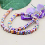 6mm Cube Pink Malachite Loose DIY Beads Jewelry Making 15-inch