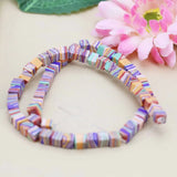 6mm Cube Pink Malachite Loose DIY Beads Jewelry Making 15-inch