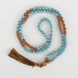 6mm Turquoise Sandalwood Bracelet National Style DIY