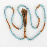 6mm Turquoise Sandalwood Bracelet National Style DIY