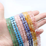6mm Natural Stone Beads for Jewelry Making DIY 15''