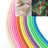 6mm Glow in Dark Polymer Clay Beads for DIY Jewelry
