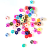 Polymer Clay Disc Spacer Bead DIY Jewelry Craft 24 Colors