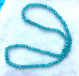 Green Quartzite Bead Bracelet - 6mm Round Gemstone