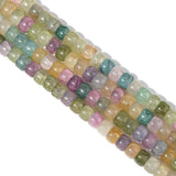 6mm Glass Broken Flower Round Beads Charms for Jewelry Making