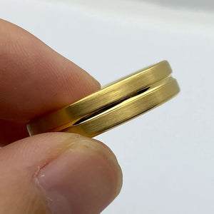6mm Tungsten Carbide Rings for Men Women Wedding Band