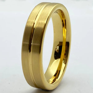 6mm Tungsten Carbide Rings for Men Women Wedding Band