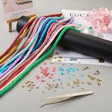 Polymer Clay Heishi Beads Spacer Set with Charms for Bracelets