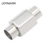 6mm Hexagon Stainless Steel Magnetic Clasps For Leather Cord Jewelry BXGC-065