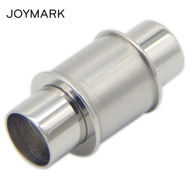 6mm Round Stainless Steel Magnetic Clasps for Jewelry Making