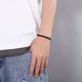 6mm Link Chain Bracelet for Men Stainless Steel Luxury Man Accessories