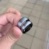 6mm Tungsten Carbide Wedding Band Rings Matte Finish