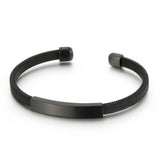 6mm Mesh Stainless Steel Men's Bangles Party Accessories
