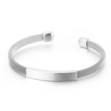 6mm Mesh Stainless Steel Men's Bangles Party Accessories