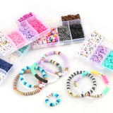 6mm Polymer Clay Acrylic Jewelry Making Kit for Girls DIY