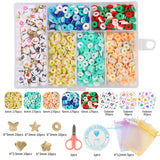 6mm Polymer Clay Acrylic Jewelry Making Kit for Girls DIY