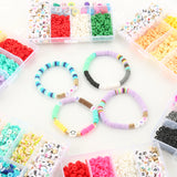 6mm Polymer Clay Acrylic Jewelry Making Kit for Girls DIY