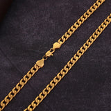 6mm NK Wish Necklace Plated With 18K
