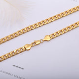 6mm NK Wish Necklace Plated With 18K