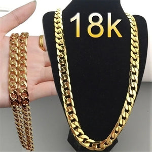 6mm NK Wish Necklace Plated With 18K