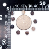 6mm Natural Agate Stone Beads, Lace Agate, 15.5 Inch Strands