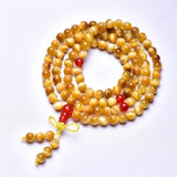 6mm Cat Eye Golden Tiger Eye Circle Bracelet Chakra Healing Reiki