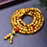 6mm Cat Eye Golden Tiger Eye Circle Bracelet Chakra Healing Reiki
