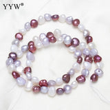 6mm Natural Baroque Freshwater Pearl Beads Jewelry Making DIY Loose Beads
