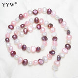 6mm Natural Baroque Freshwater Pearl Beads Jewelry Making DIY Loose Beads