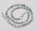 6mm Gray Tahiti Pearl Necklace 45CM