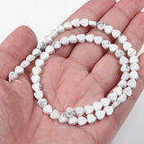 6mm Natural Heart Shape Stone Beads for Jewelry Making DIY
