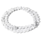 6mm Natural Heart Shape Stone Beads for Jewelry Making DIY