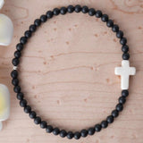 6mm Howlite Agate Gemstone Beads Bracelet Bohemia Mental Gift