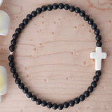 6mm Howlite Agate Gemstone Beads Bracelet Bohemia Mental Gift
