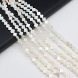 6mm Mother-of-pearl Shell Beads Four Leaf Clover Loose Bead