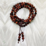 6mm Red Tiger Eye Pendant Bracelet Bless Wristband